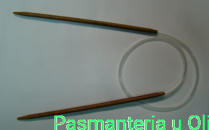 Druty bambusowe na żyłce 2,0 68cm 