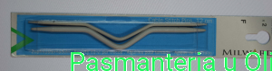 Druty do warkoczy aluminiowe 12cm Coats Milward